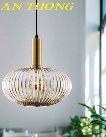  Đèn thả trần thủy tinh trang trí bàn ăn phòng bếp 0314 