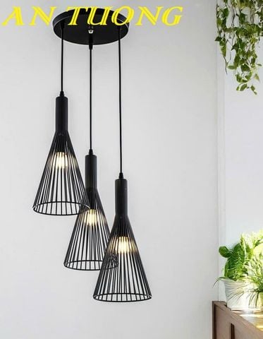  Đèn thả trần 3 bóng trang trí bàn ăn phòng bếp 0325 