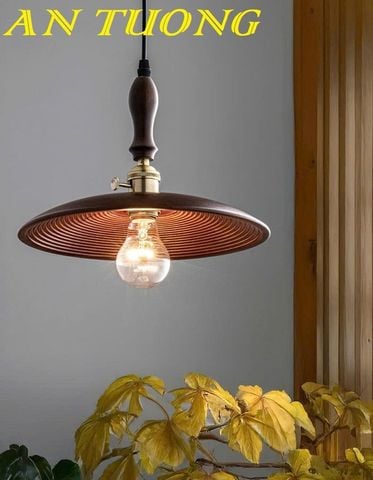  Đèn thả trần indochine trang trí quầy bar bàn ăn phòng bếp 0389 