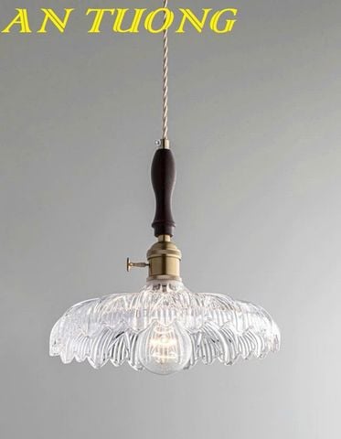  Đèn thả trần thủy tinh trang trí quầy bar bếp 0403 