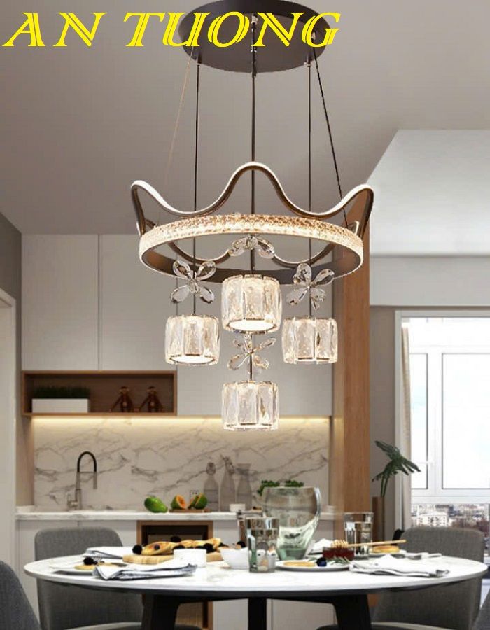 Đèn thả trần trang trí bàn ăn phòng bếp đẹp - hiện đại 001