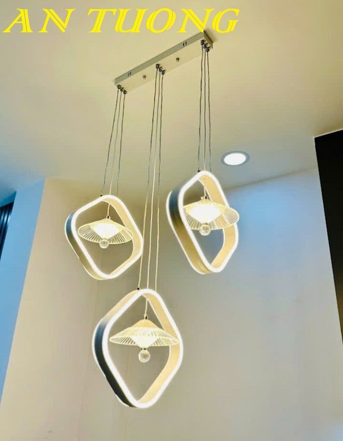 Đèn thả trần trang trí bàn ăn phòng bếp đẹp - hiện đại 003