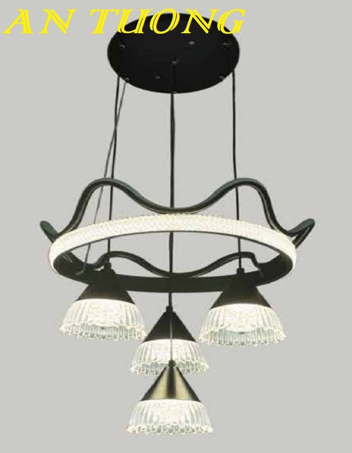 Đèn thả trần trang trí bàn ăn phòng bếp đẹp - hiện đại 006