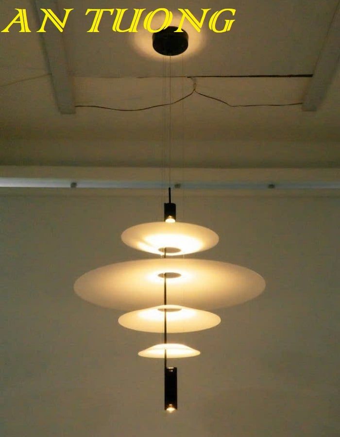 Đèn thả trần trang trí bàn ăn phòng bếp đẹp - hiện đại 009