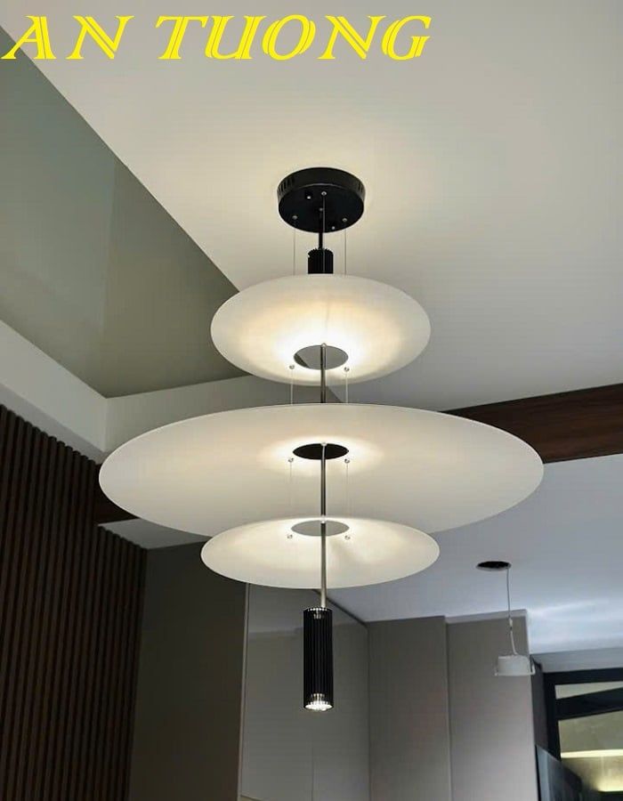 Đèn thả trần trang trí bàn ăn phòng bếp đẹp - hiện đại 010