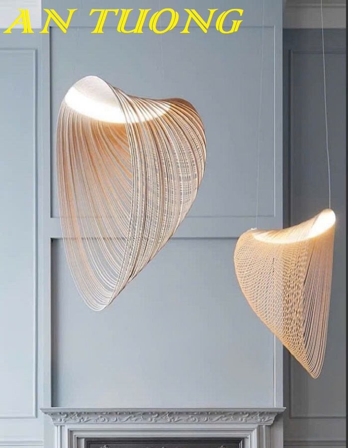 Đèn thả trần trang trí bàn ăn phòng bếp đẹp - hiện đại 019