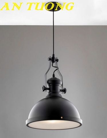  Đèn thả trần trang trí chao màu đen đẹp, hiện đại 006 