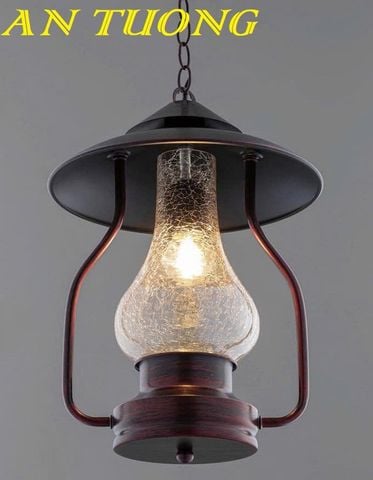  Đèn thả trần cổ điển trang trí mái hiên, mái kính, mái vòm ban công 0136 