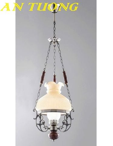  Đèn thả trần cổ điển kiểu đèn dầu trang trí 0137 