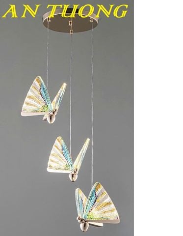  Đèn thả trần phòng bếp treo xuống bàn ăn 3 bóng 0144 
