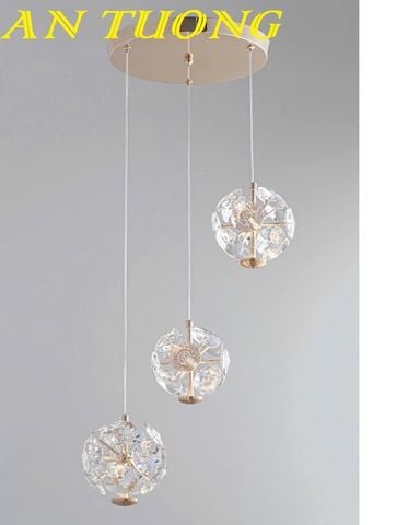  Đèn thả trần phòng bếp đẹp trang trí bàn ăn 3 bóng 0147 