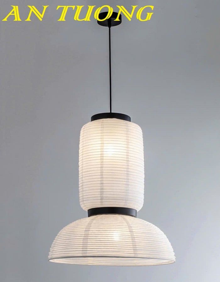Đèn thả trần trang trí phong cách wabi sabi 022