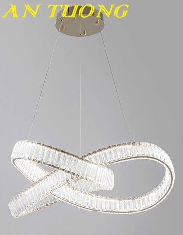  Đèn thả trần phòng khách đẹp pha lê nghệ thuật 050 
