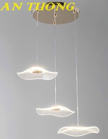  Đèn thả 3 bóng trang trí bàn ăn phòng bếp đẹp 052 