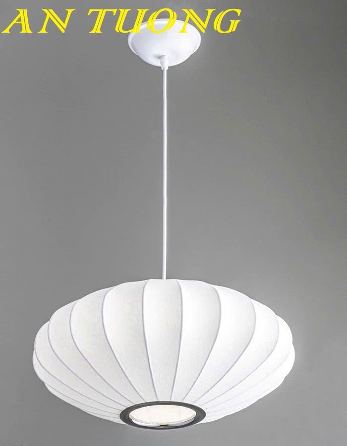 Đèn thả lồng vải trang trí đẹp 084