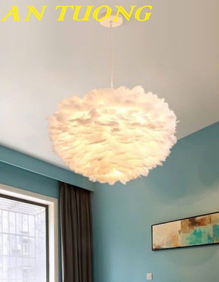 Đèn thả trần trang trí phòng ngủ đẹp dễ thương 003