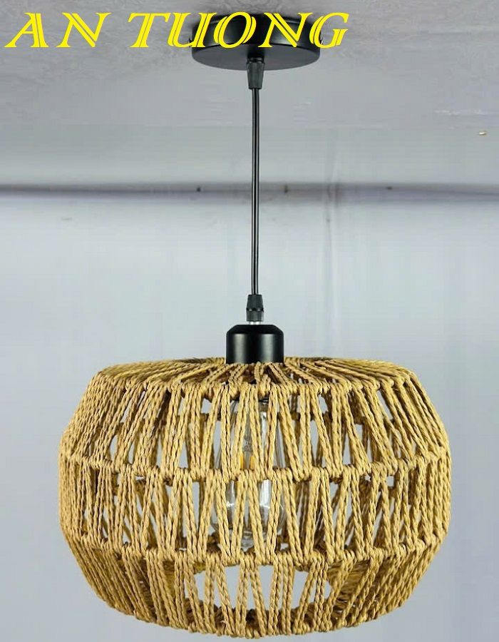 Đèn thả trang trí quán cafe đẹp treo trần 004