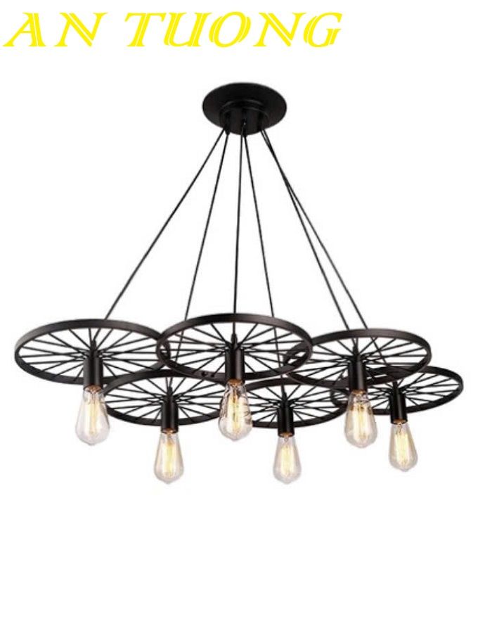 Đèn thả trang trí quán cafe đẹp treo trần 023