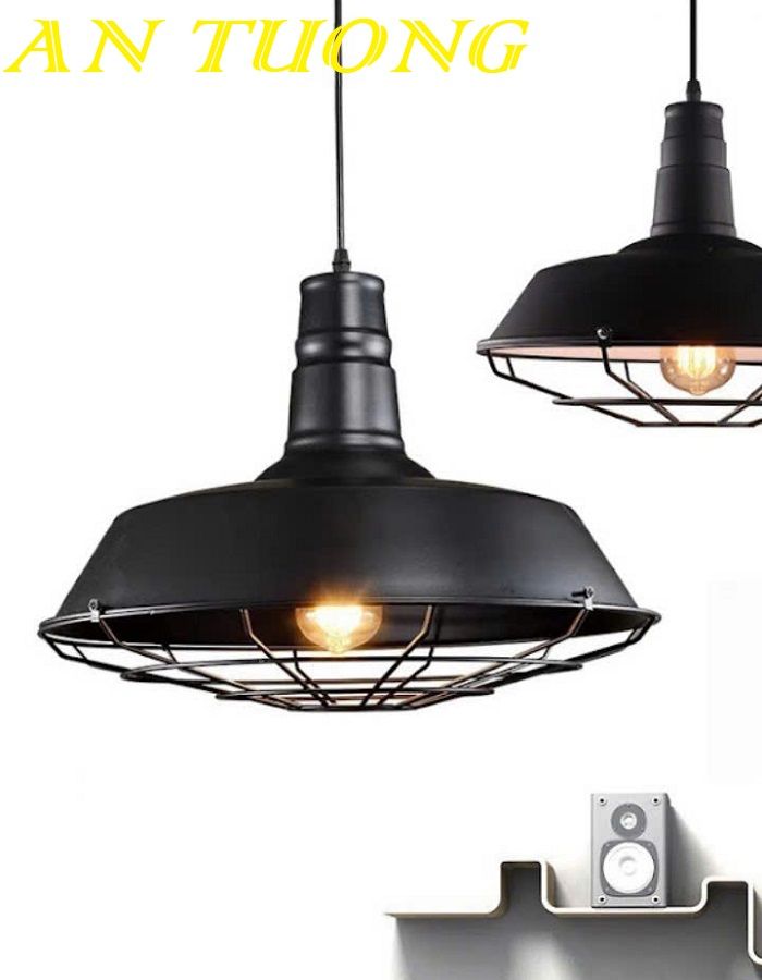 Đèn thả trang trí quán cafe đẹp treo trần 026