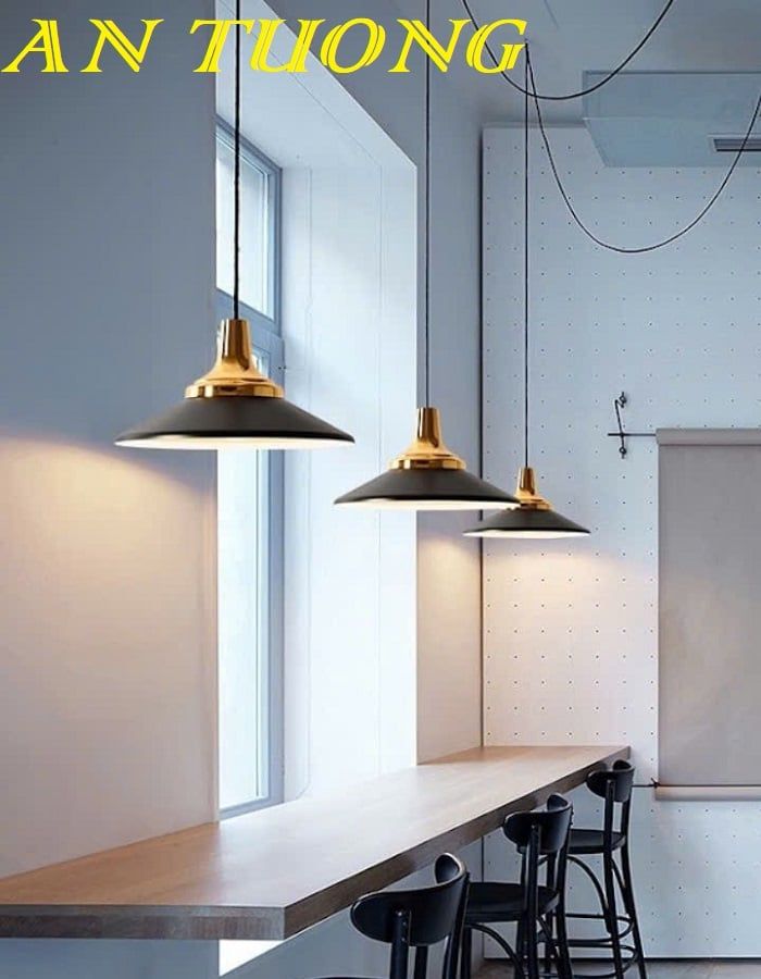 Đèn thả trang trí quán cafe đẹp treo trần 033