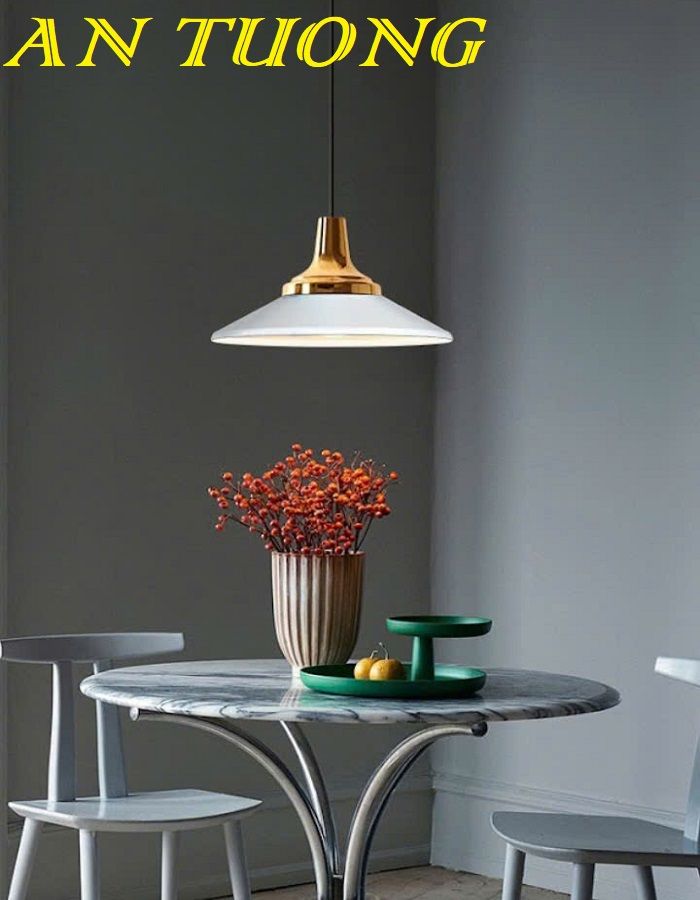 Đèn thả trang trí quán cafe đẹp treo trần 034