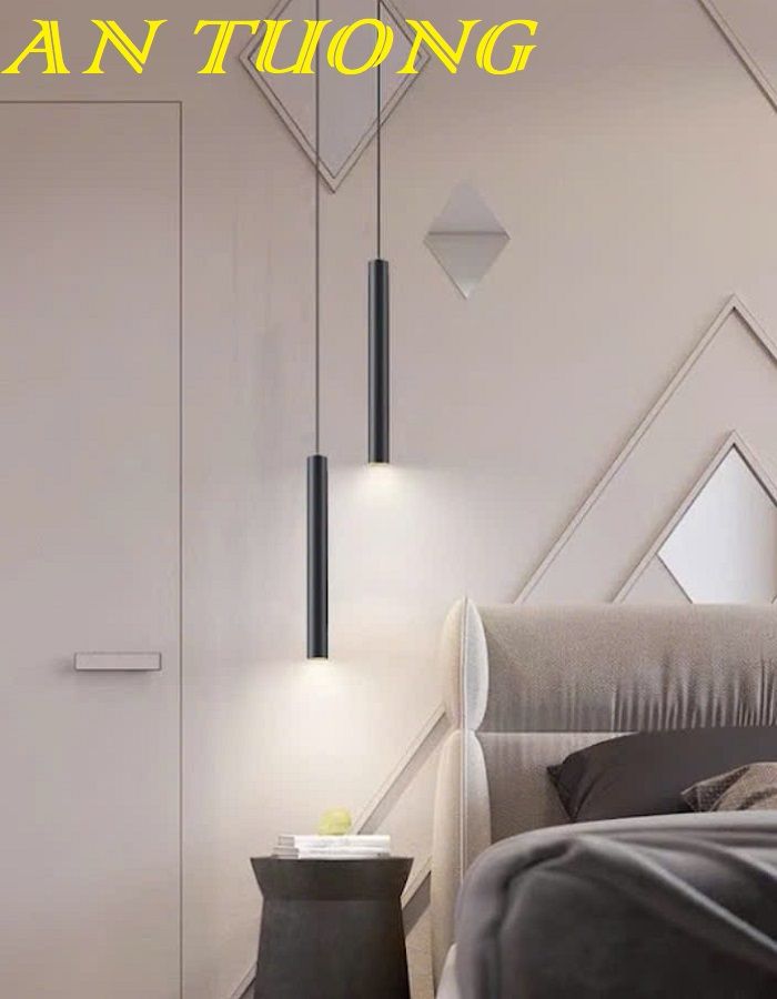 Đèn thả trần trang trí quầy bar - bàn đảo bếp đẹp 023