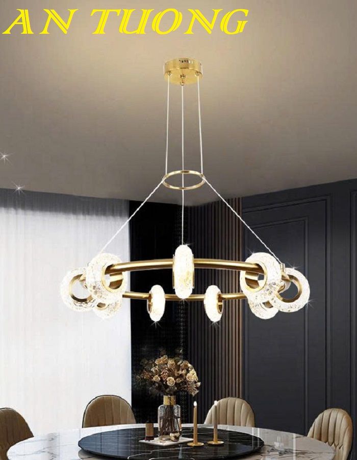 Đèn thả trang trí bàn ăn phòng bếp đẹp treo trần 066