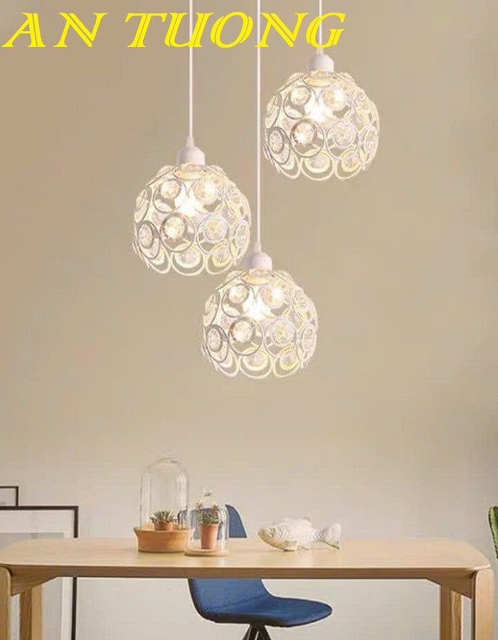 Đèn thả trang trí bàn ăn phòng bếp đẹp treo trần 083