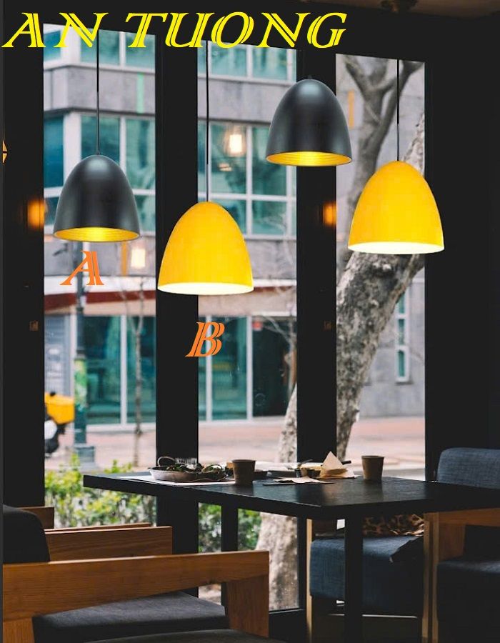 Đèn thả trang trí bàn ăn phòng bếp đẹp treo trần 089