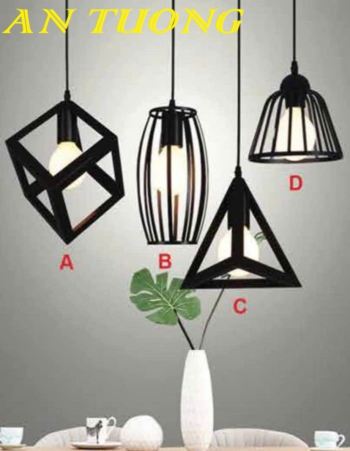 Đèn thả trang trí bàn ăn phòng bếp đẹp treo trần 093