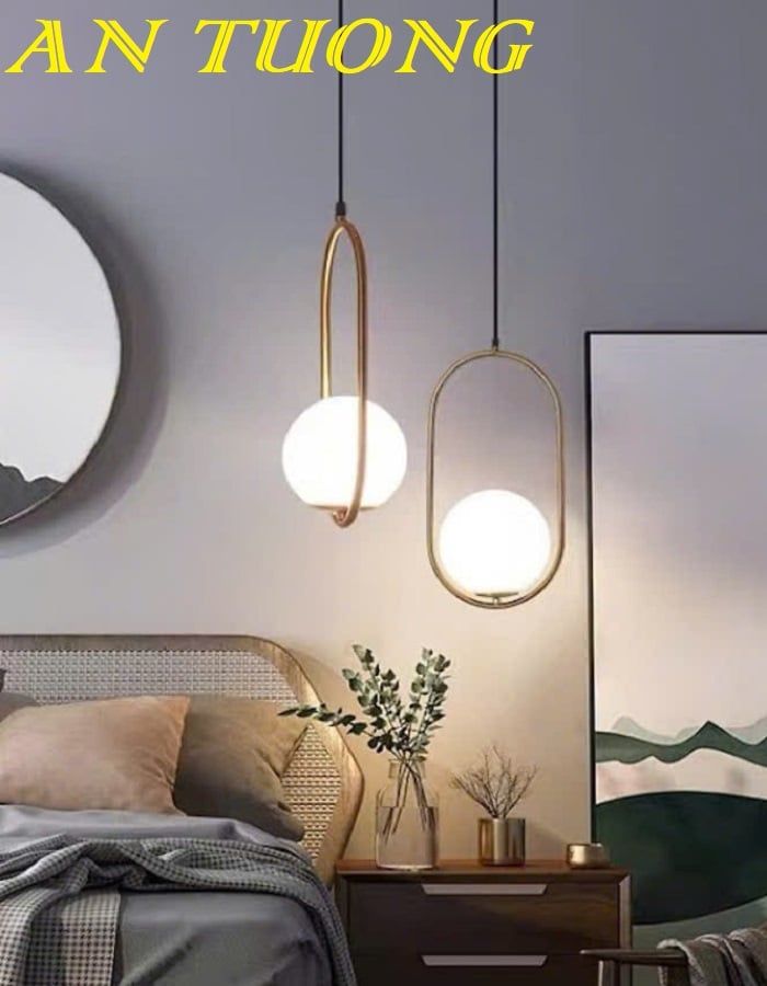 Đèn thả trang trí bàn ăn phòng bếp đẹp treo trần 0113