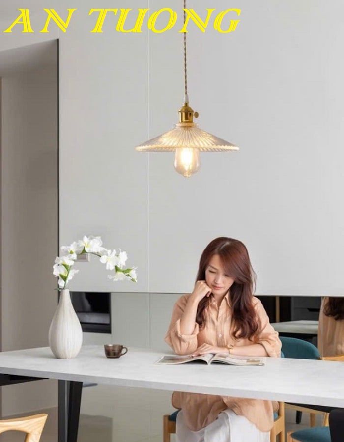 Đèn thả trang trí bàn ăn phòng bếp đẹp treo trần 0123