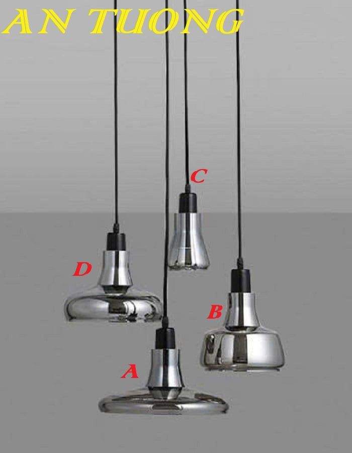 Đèn thả trang trí bàn ăn phòng bếp đẹp treo trần 0136