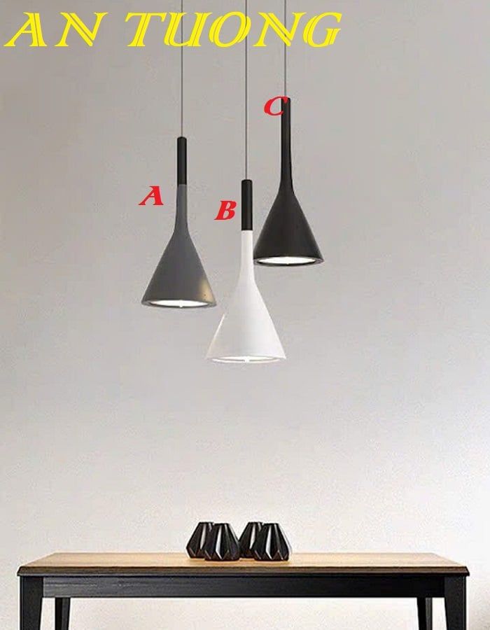 Đèn thả trang trí bàn ăn phòng bếp đẹp treo trần 099