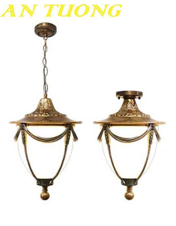 Đèn thả trang trí ban công ngoài trời cổ điển bền đẹp 005