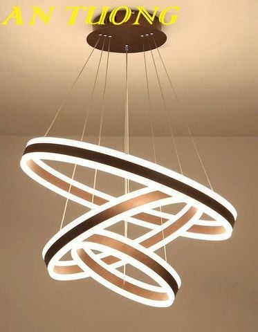 Đèn thả trang trí phòng khách đẹp đơn giản hiện đại