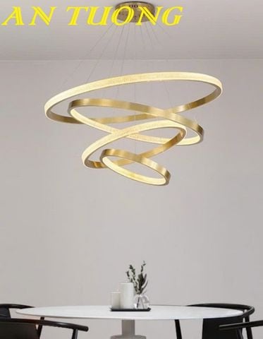 Đèn thả trang trí phòng khách đẹp đơn giản hiện đại