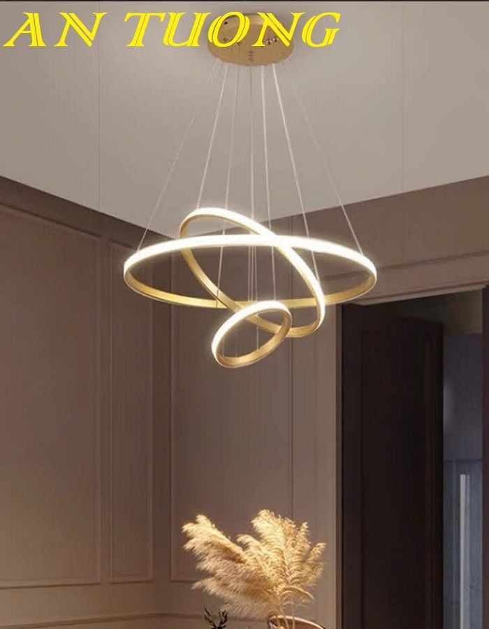 Đèn thả trang trí phòng khách đẹp đơn giản hiện đại 069