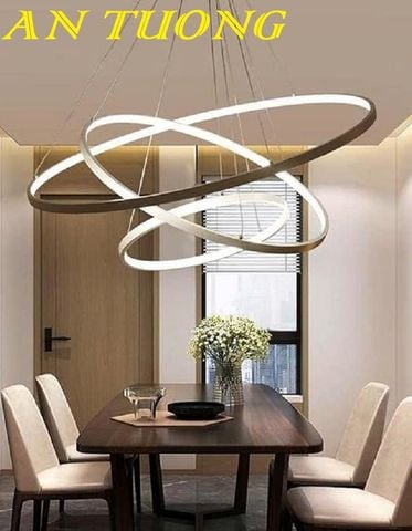 Đèn thả trang trí phòng khách đẹp đơn giản hiện đại