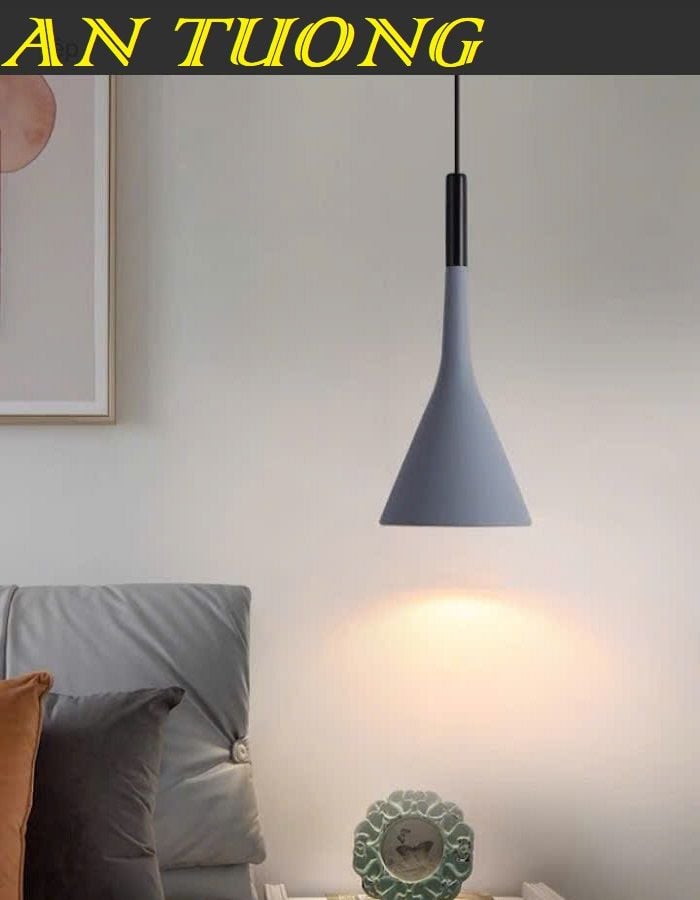 Đèn thả trang trí quán cafe đẹp treo trần 039