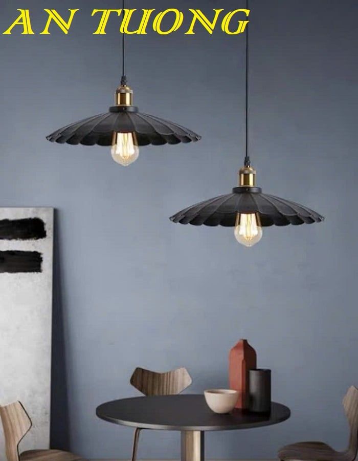 Đèn thả trang trí quán cafe đẹp treo trần 045