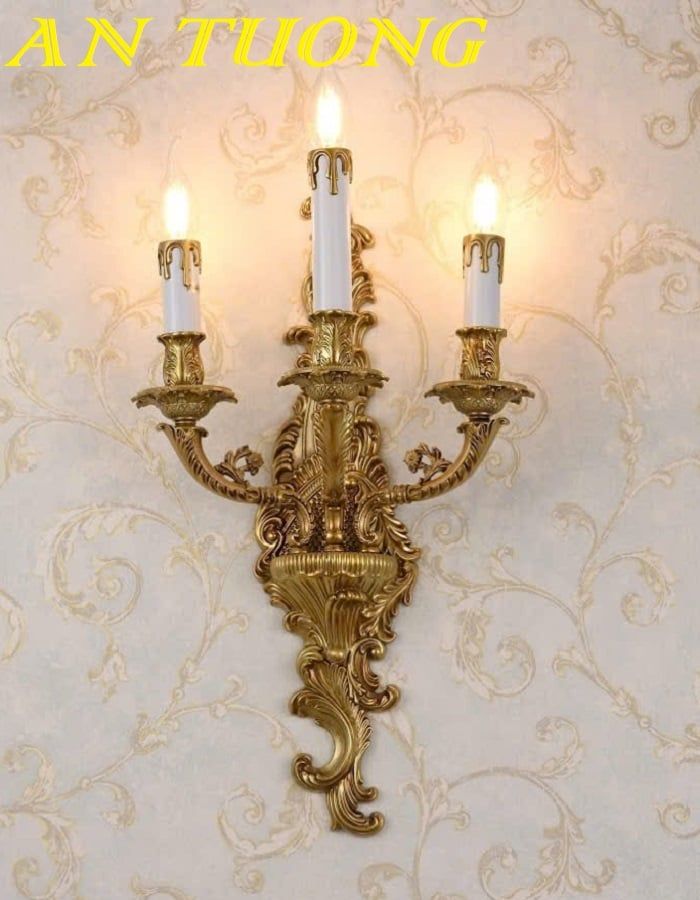 Đèn treo tường cổ điển đẹp trang trí nội thất cổ điển 002