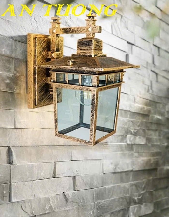 Đèn treo tường cổ điển ngoài trời trang trí ngoại thất sân vườn đẹp 013