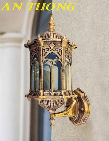  Đèn treo tường cổ điển ngoài trời trang trí ngoại thất sân vườn đẹp 015 