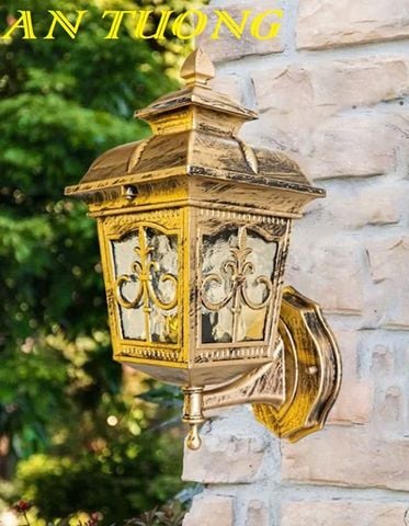  Đèn treo tường cổ điển ngoài trời trang trí ngoại thất sân vườn đẹp 017 