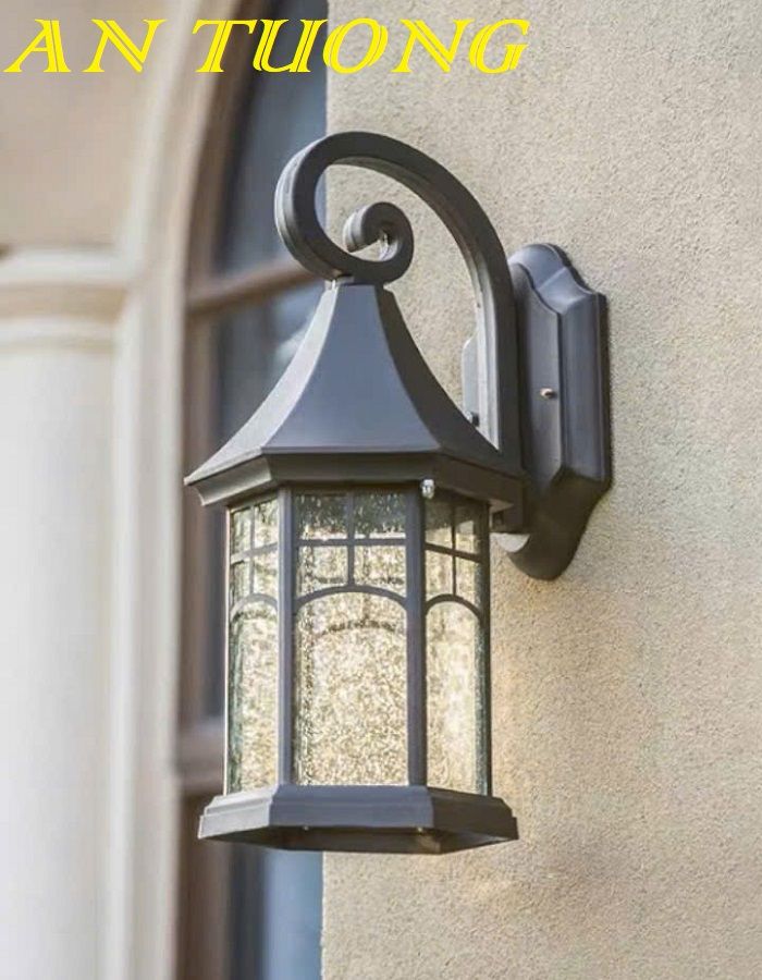 Đèn treo tường cổ điển ngoài trời trang trí ngoại thất sân vườn đẹp 029