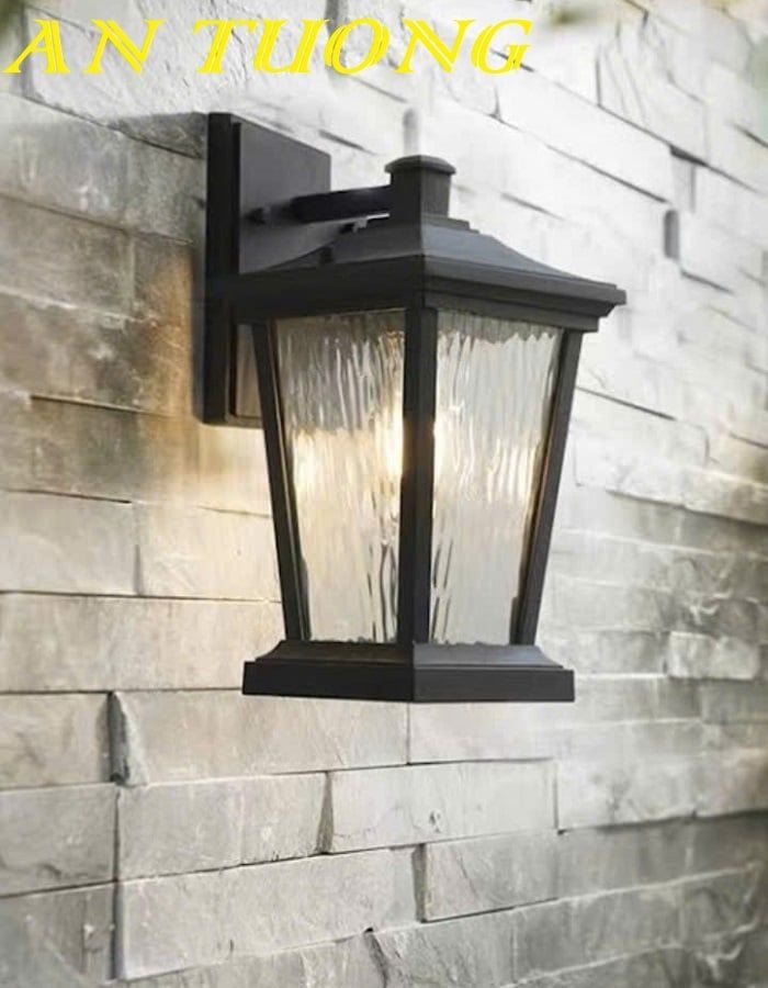 Đèn treo tường cổ điển ngoài trời trang trí ngoại thất sân vườn đẹp 030