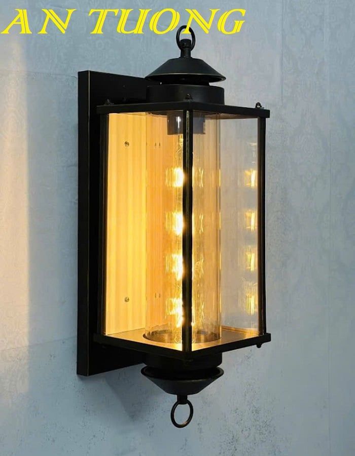 Đèn treo tường cổ điển ngoài trời trang trí ngoại thất sân vườn đẹp 031