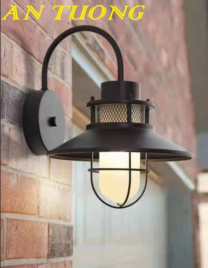 Đèn treo tường cổ điển ngoài trời trang trí ngoại thất sân vườn đẹp 036