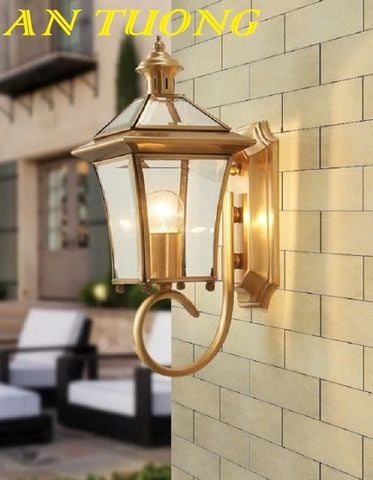  Đèn treo tường cổ điển ngoài trời trang trí ngoại thất sân vườn đẹp 020 